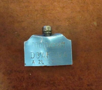 Ford Torino 1973-74 y F250 original/usado Motorcraft 4300 D3AF carburador etiqueta de identificación Foto 1 de 4