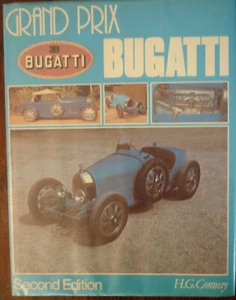 Grand Prix Bugatti by Hugh Conway 2nd Edition - rare book Type 35 Type 51 59 - Picture 1 of 4