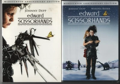 Edward Scissorhands (DVD 1990, Widescreen Anniversary Edition) NEW SEALED - Image 1 of 2