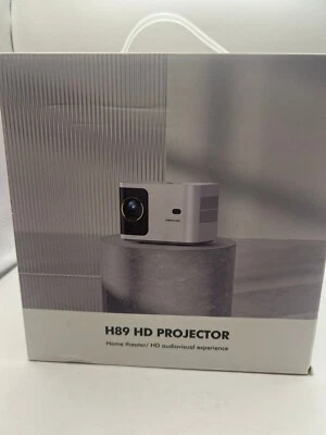 DBPOWER 5G WiFi Mini Bluetooth Projector 4K Support 300 ANSI Outdoor Video Movie - Image 1 of 4