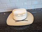 Hat biz Cowboy Western Hat White Size L Large Good condition 