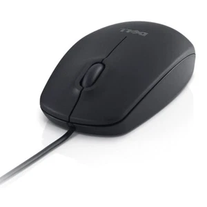 Used Dell Wired Mouse MS111 - Black - Picture 1 of 3