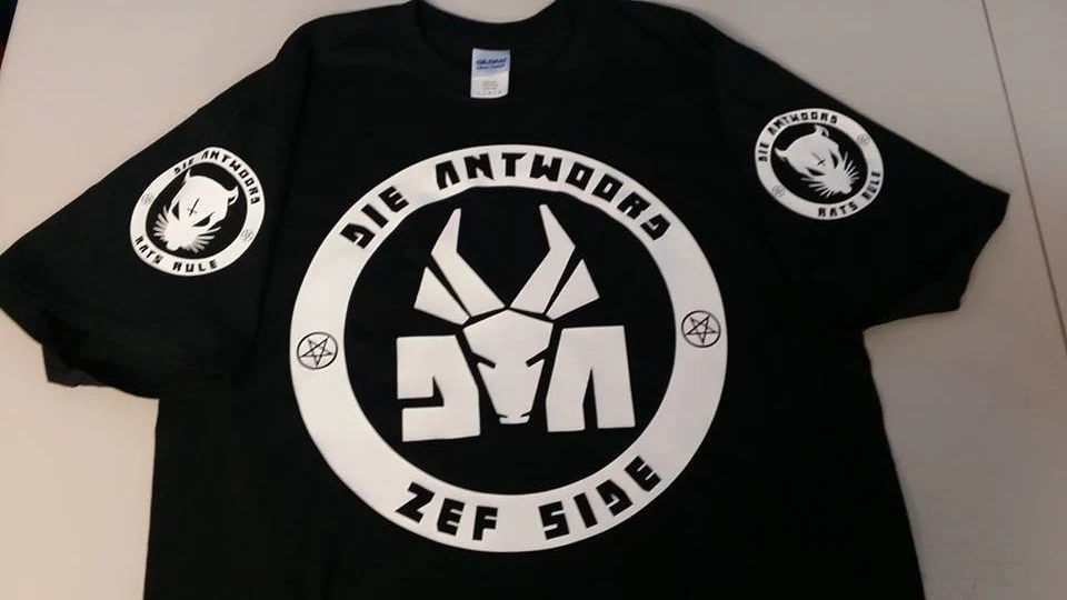 Camiseta Die Antwoord Hip-hop Rap ZEF SIDE Ninja Yolandi mangas - Imagem 1 de 1