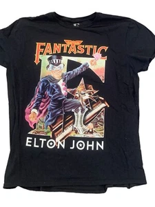 Elton John Captain Fantastic Mens T-Shirt from the end of the world tour NC Oh - Picture 1 of 4