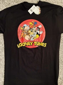 Looney Tunes Character Circle Logo Graphic T-Shirt Men’s Large Tall LT - Picture 1 of 3