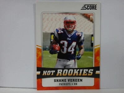 2011 Score Hot Rookies Glossy Shane Vereen #25 Rookie RC - Image 1 of 2