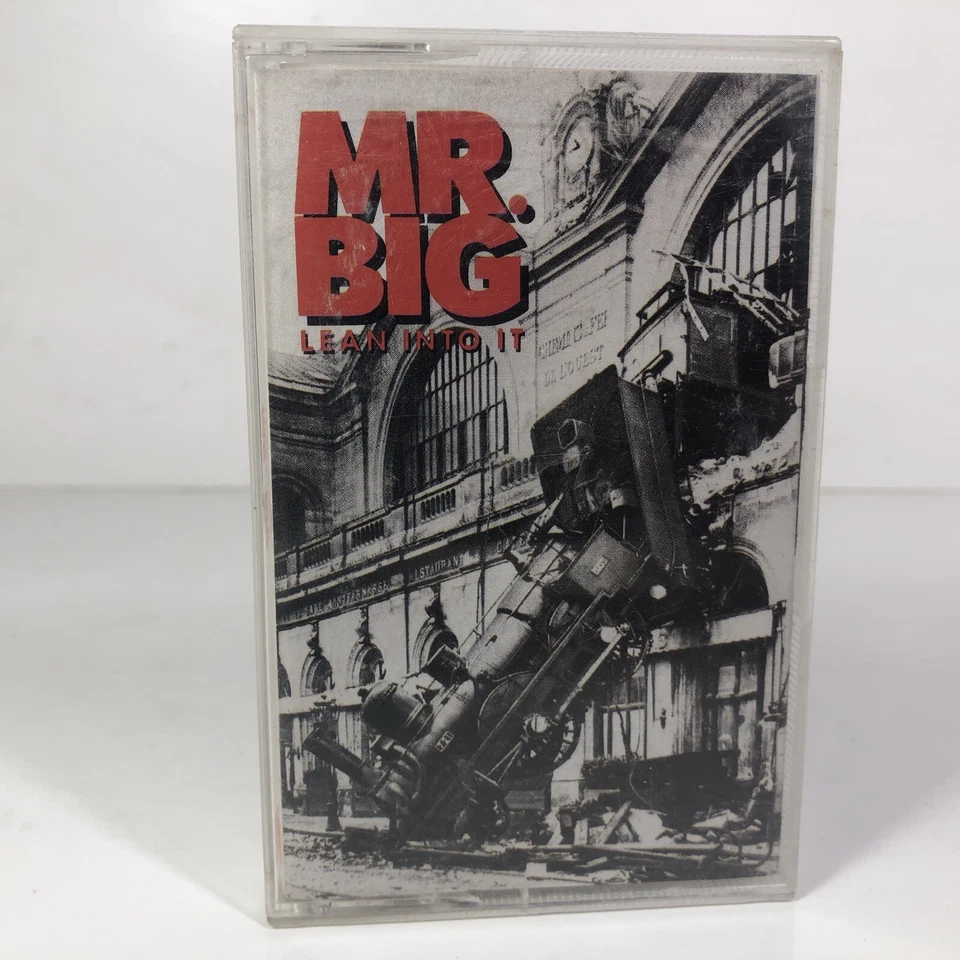 MR. BIG Lean Into It Audio Cassette (1991 Atlantic) - Image 1 of 1