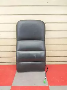 Corvette 2007-2011 OEM ébano asiento delantero respaldo inserto cuero con calefacción - Imagen 1 de 3