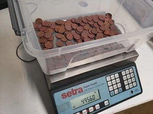 ~5 lbs of Funky Copper Plated Tokens - Picture 1 of 7