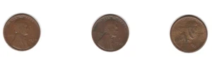 Vintage 1921 S, 1928 S, 1933 United States Wheat Pennies - Picture 1 of 8