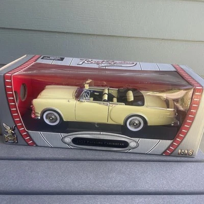 Road Signature 1953 Packard Caribbean 1:18 Yellow Diecast Yat Ming New In Box - Image 1 of 4