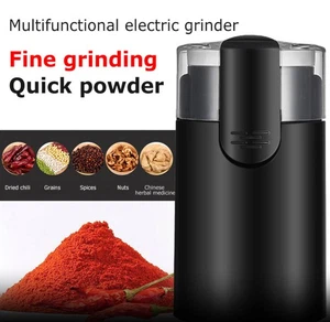 304 Stainless Steel Coffee & Spice Grinder, 100g, Portable for Beans Nuts Herbs - Picture 1 of 16