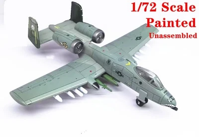 1/72 US A-10C Thunderbolt II “Tiger Sharks” Fighter Plastic Painted Unassembled - Image 1 of 4