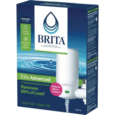 Brita 42201 On Tap Faucet Water Filter System - WHT New - Image 1 of 4