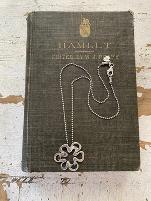 "Caprichoso Collar Boho Años 90 Colgante Flor Silpada Cadena Bola Esterlina 16""" Foto 1 de 4