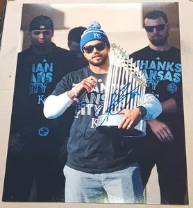 Christian Colon Kansas City Royals SIGNIERTES HANDSIGNIERTES 15 Worlds Serie 8x10 Foto - Bild 1 von 1