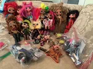 Lol Sorpresa Omg Lote 10 Grandes 5 Pequeños Accesorios - Imagen 1 de 10