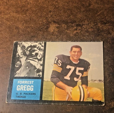 1962 Topps #70 FORREST GREGG Green Bay Packers - Image 1 of 2
