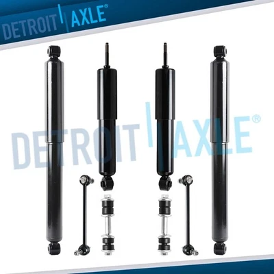 4WD Front & Rear Shocks Absorbers Sway Bar End Links for 2000-2004 Nissan Xterra - Image 1 of 4
