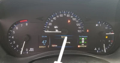 2015-2015 ATS OE Speedometer Gauge Cluster 88K Miles Cadillac - Image 1 of 4