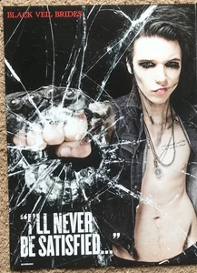 ANDY BIERSACK / BLACK VEIL BRIDES ~ 2012 full page UK magazine poster - Picture 1 of 2