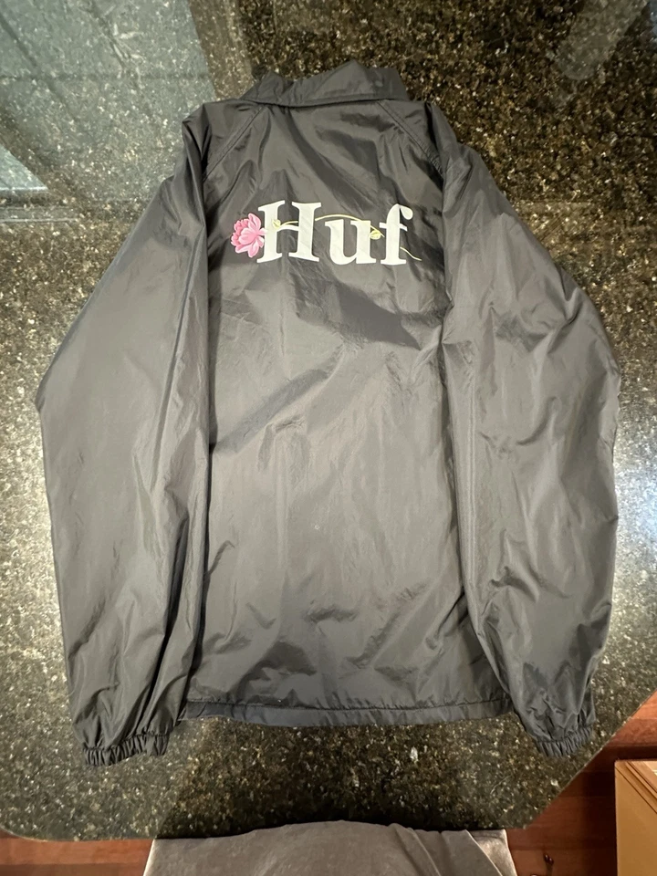 Chaqueta cortavientos HUF Worldwide Rose Design grande Foto 1 de 4