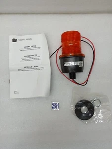 FEDRAL SIGNAL CORPORATION Model. LP3M-012-048A 24VDC AMBER LIGHT CO2 ALARAM - Picture 1 of 6