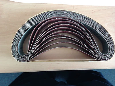 Klingspor Sanding Belts 28MM X 533MM 40 Grit Pack Of 10