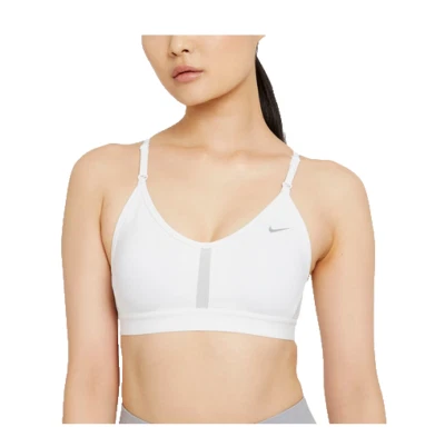 NEW NIKE Women's [XL] Indy Padded Sports/Yoga/Pickleball Bra-White CZ4456-100 - Image 1 of 3