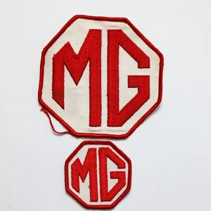 Vintage MG Automotive Patches Two Pcs - Picture 1 of 4