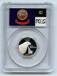2007 S 25C Silver Idaho Quarter PCGS PR70DCAM - Picture 1 of 2