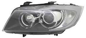 Xenon Scheinwerfer links für 3er BMW E90 Limo E91 Touring bis 2008 D1S H7 Angel - Bild 1 von 4
