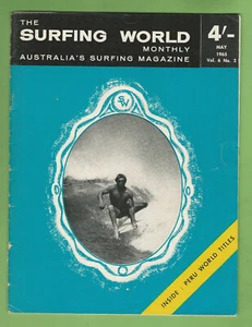 #T48.  AUSTRALIAN   SURFING WORLD MAGAZINE - MAY 1965  - Picture 1 of 1