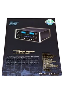 McIntosh C2200 Vacuum Tube Stereo Preamplifier Original Sales Brochure - Picture 1 of 2
