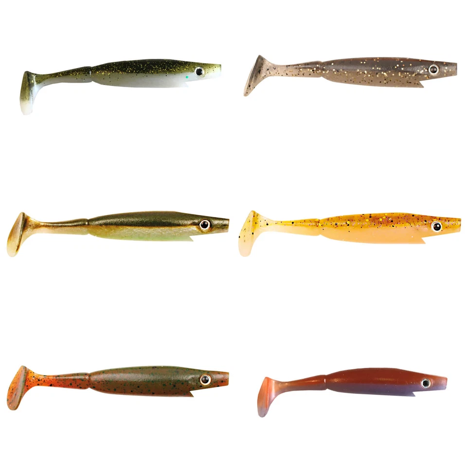 Strike Pro Piglet Shad 10 cm Gummifisch für Barsch Zander Hecht Alle Farben - Bild 1 von 1