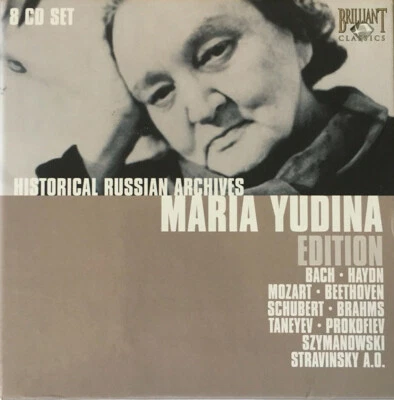 MARIA YUDINA Historical Russian Archives Brilliant Classics 8 CD Box MINT JUDINA - Image 1 of 2