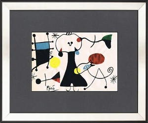 MIRO - WATERCOLOR - OLD- HANDMADE !!! - Picture 1 of 2