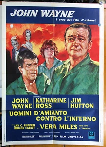 Plakat 2F Film HELLFIGHTERS - ASBESTMÄNNER GEGEN DIE HÖLLE John Wayne - Bild 1 von 1