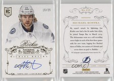 2013-14 Panini National Treasures Auto Gold /25 Michael Kostka #115 Rookie RC