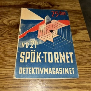Spok Tornet Detektivmagasinet 21 , Swedish Detective magazine 1935 - Imagen 1 de 5