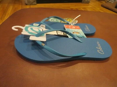 Chinelos femininos Cobian Paradise azul-petróleo novo com etiquetas, 10 - Imagem 1 de 3