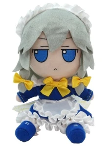 Cartoon Touhou Project Fumo Izayoi Sakuya 20cm Plush Doll Stuffed Toy Gifts NEW - Picture 1 of 10