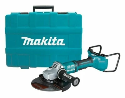 Makita BRUSHLESS AWS ANGLE GRINDER DGA901ZKU1 2x18V 230mm Wheel, Skin Only - Image 1 of 4