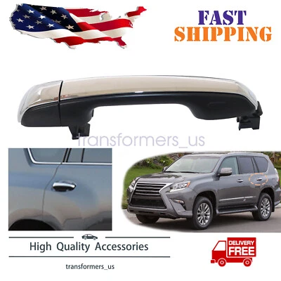 Puerta exterior trasera izquierda derecha manija + tapa ajuste LEXUS GX460 2010-2017 69210-60170 Foto 1 de 4