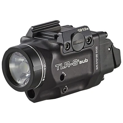 Streamlight TLR-8 SUB Handgun LED Light/Red Laser for 1913 Rail #69418 - Image 1 of 2