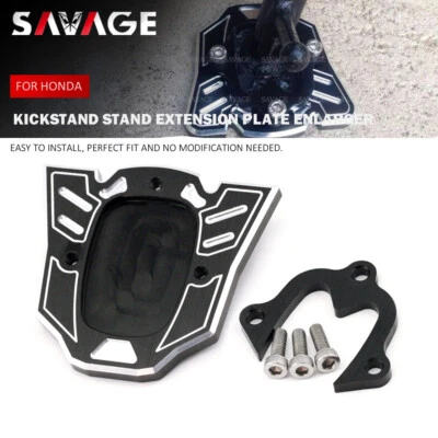 Kickstand Stand Extension Plate for HONDA CBR500R 650R CBR250R CB500F/X CB300F - Image 1 of 4