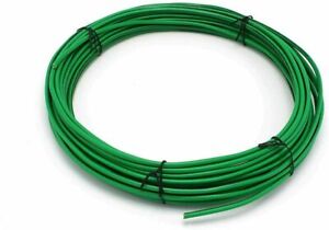Green Solid Copper Grounding Wire 12 Gauge AWG THW Jacket 5ft-50ft