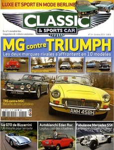 OLDTIMER UND SPORTWAGEN F S2 Nr.14 10/2013 MG-TRIUMPH MERCEDES SLK EDEN ROC - Bild 1 von 1