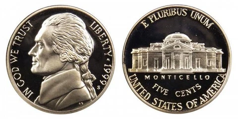 1999 S Jefferson Nickel Cover