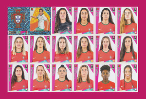Portugal National Team - Panini Women’s World Cup 2023 - 18 Stickers